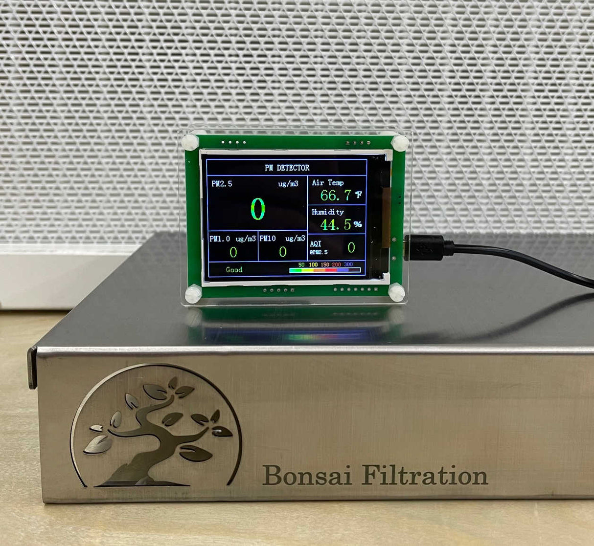 Bonsai Lab Guard Professional Laser Particulate/Contaminate Meter PM 2.5 