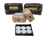 Complete Refill Kit for Large 66Q Monotub - Includes Grain Spawn & Bulk Substrate 