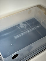 Max Yield Bin LARGE 66Q Mushroom Monotub Fruiting Chamber with Filter Disks and Liner