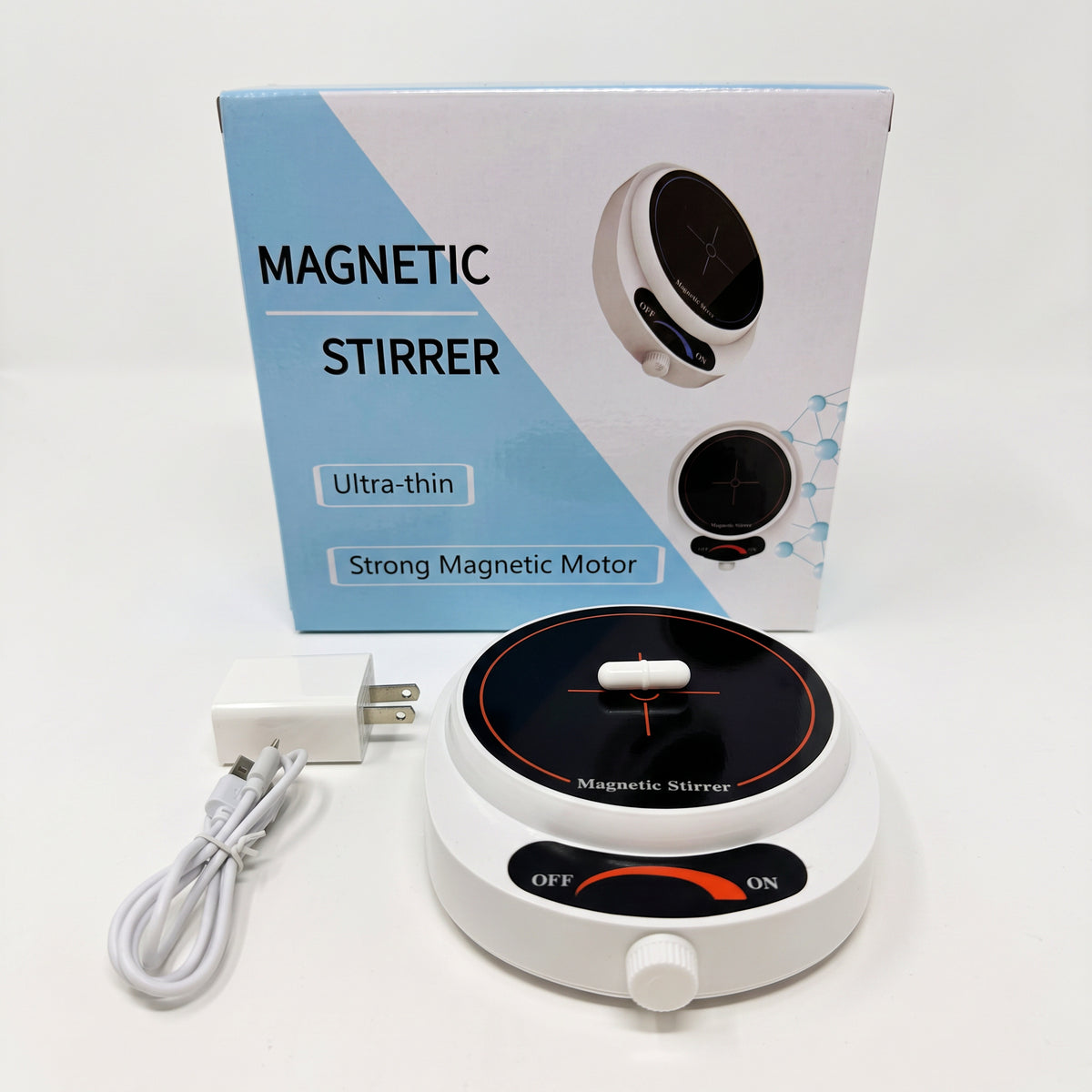 Original 4000 RPM magnetic stir plate with 1 magnetic stir bar
