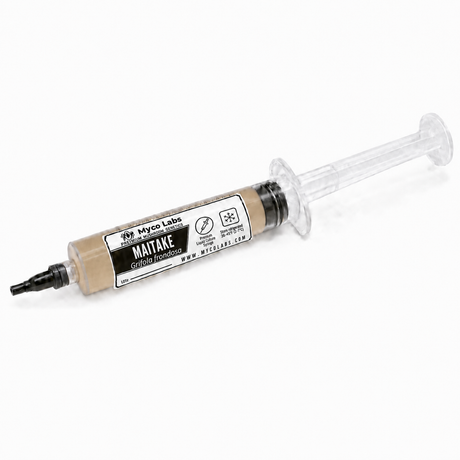 Maitake liquid culture syringe