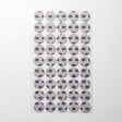 Microppose 0.3 micron self-adhesive lid filter stickers 18mm 28mm for jar lids and tissue culture