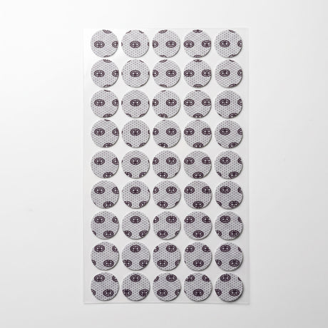 Microppose 0.3 micron self-adhesive lid filter stickers 18mm 28mm for jar lids and tissue culture