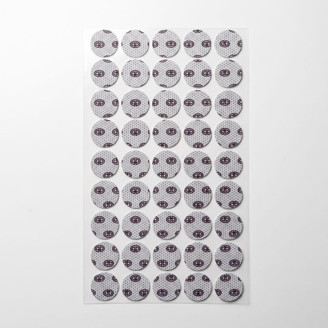 Microppose 0.3 micron self-adhesive lid filter stickers 18mm 28mm for jar lids and tissue culture