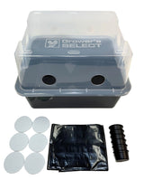 Grower's Select MEDIUM Mushroom Monotub Fruiting Chamber inlcudes Filter Disks and Liner 44Q 