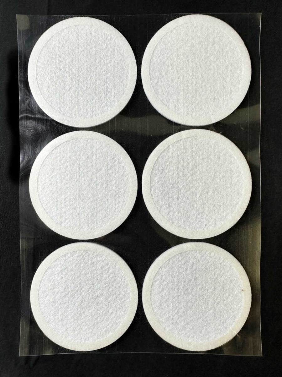 48pcs 2.5 Inch Monotub Adhesive Filter Disks, 0.12 Inch Thick