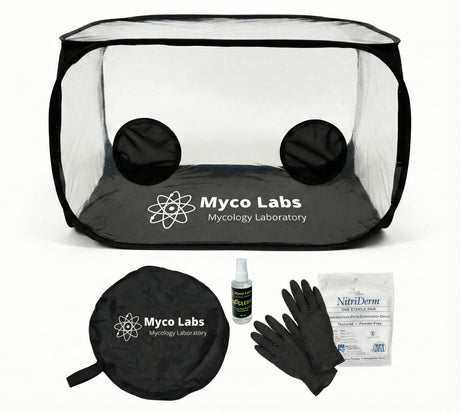 Blue Myco Large Still Air Box (SAB) Sterile Workstation 30" X 20" X 21" - Blue Myco Systems Growing Supplies (Image 1)