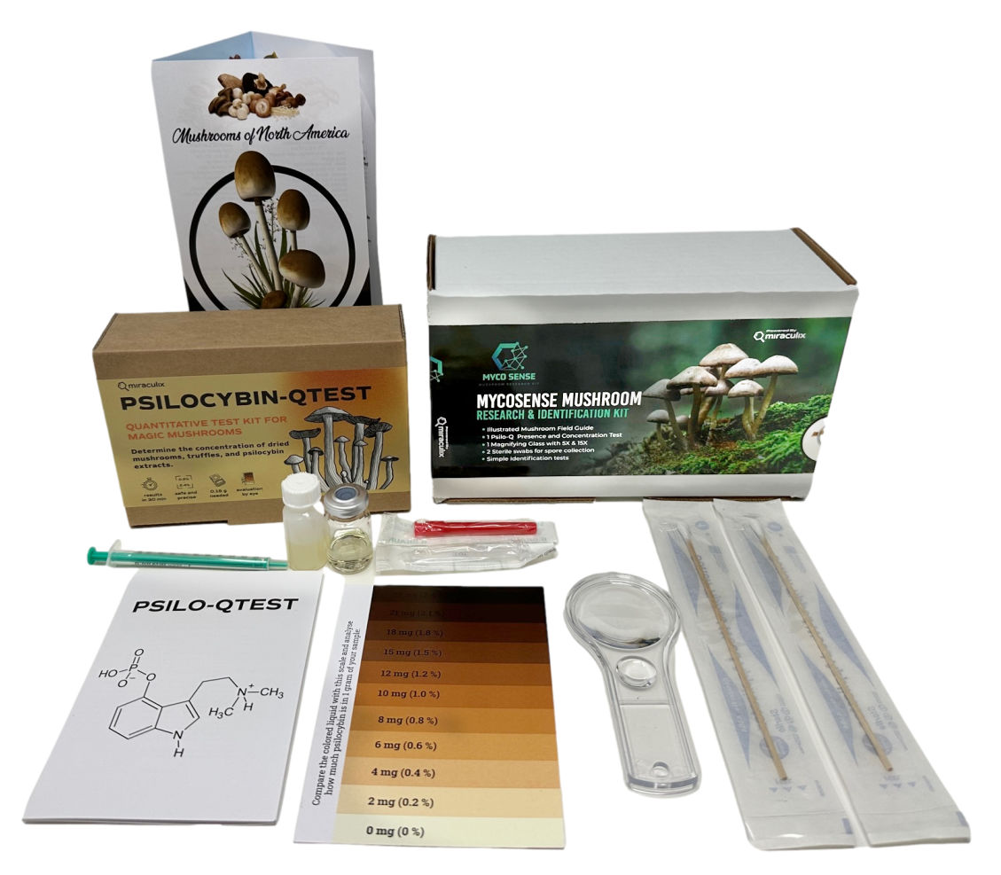 MycoSense Mushroom Research Psilo-Qtest | Midwest Grow Kits