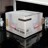 Microppose Petri Dishes 90mm x 15mm Plates With Vented Lid, Polystyrene Sterile Case