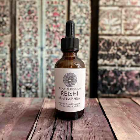 Reishi Dual Extraction Organic Mushroom Tincture 