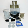Mushroom Grow Kit with 28Q Monotub, half pint PF Tek Jars and accessories
