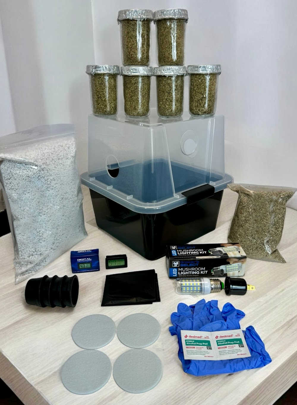 Simple Mushroom Grow Kit PLUS 