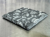 Natural Slate Laser Engraved Mushroom Coaster