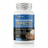 Myco Labs The Cognitive Trifecta™ – Triple Fruiting Body Mushroom Complex Lion’s Mane + Cordyceps + Turkey Tail (90 Capsules)