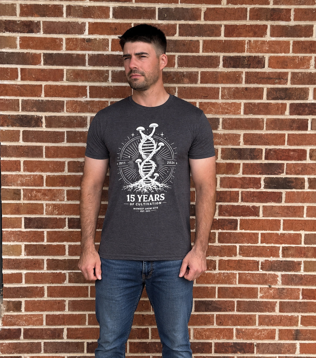 15th Anniversary T-Shirt | Midwest Grow Kits