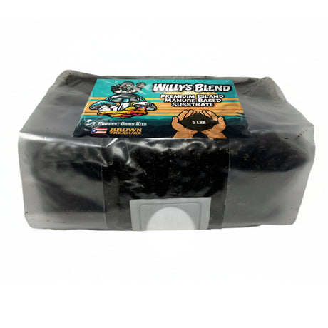 Willy's Blend - Willy Myco's Official Premium Imported Manure-Based Substrate - 5 lbs