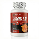 Myco Labs Cordyceps Elite™ 100% Fruiting Body Cordyceps Militaris (90 Capsules)
