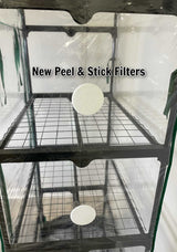 The Mushroom Ecosphere 3.0 new peal and stick filters