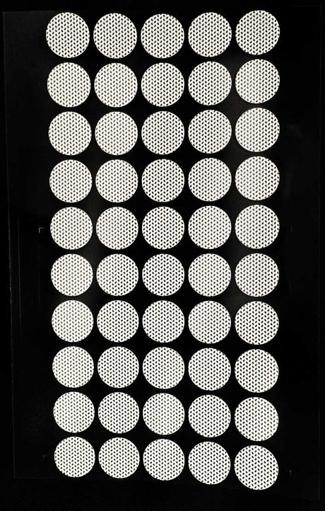  Round Air Filter Vents 0.22 Micron with 3M Backing (50-Pack)