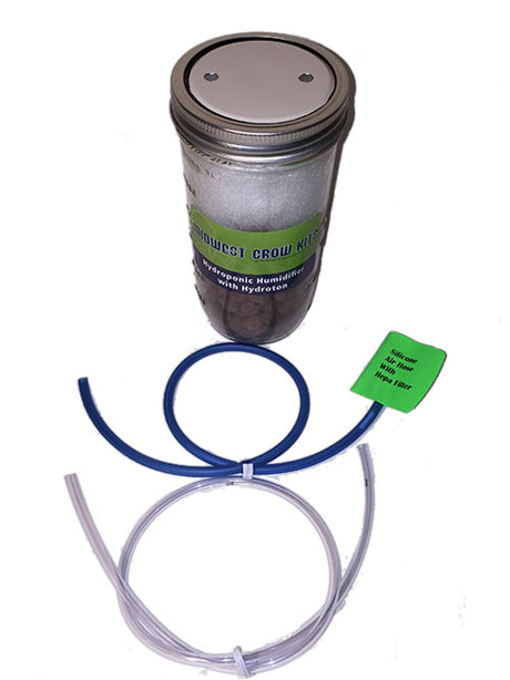 Hydroponic Humidifier with HEPA Air Hoses 