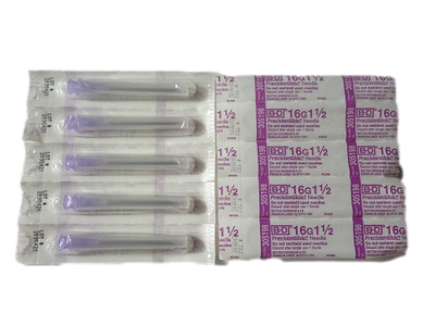 Sterile Syringe Needles 1.5