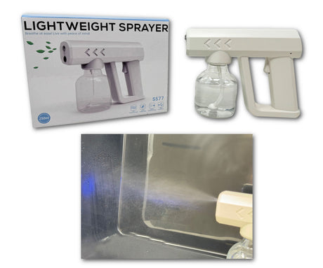 Electric Rechargeable Power Mister Ultra-Fine Automatic Atomizing Continuous Spray