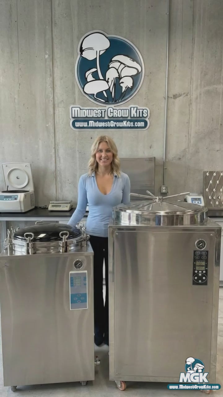 150L Commercial Pressure Sterilizer - Digital Electric Mushroom Autoclave