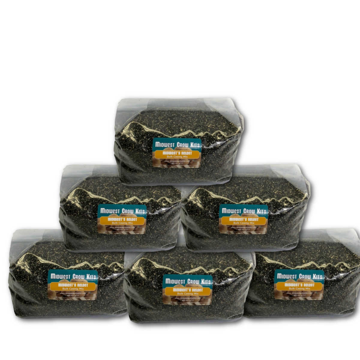 Midwest's Select Bulk Substrate Casing Mix - 30 Pounds (BULK 6-PACK) 