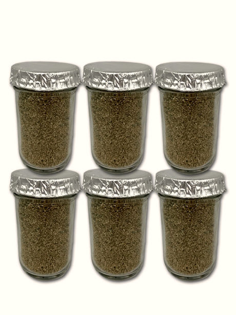 Ultimate ½ Pint Substrate Jars (6-Pack) 