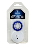 110V Plug-In Heavy Duty 24-Hour Timer  (48 ON/OFF Cycles Per Day) - TM1