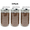 3-Pack Organic Rye Grain Jars (32oz)  spawn bags, 5grain, fast growing jars. Bulk casing substrate, quart grain jars, grain jars