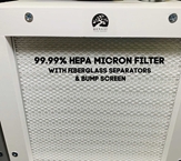 Bonsai Flow Hood 99.99% HEPA Replacement Filters (Regular or XL) - FL2