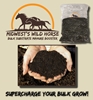 Midwests Wild Horse Bulk Substrate Manure Booster  manure, casing, substrate, horse manure, bulk substrate,manure substrate