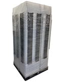 Wholesale Pallet of 66 Quart Monotub Fruiting Chamber with Filter Disks and Liners (152 Bins) - 66PLT
